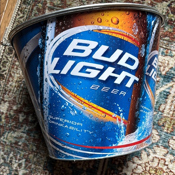 Bud Light Beer Ice Bucket solofficialkw.com